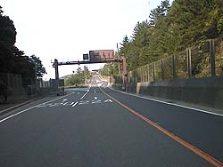 国道220号と桜島の接点