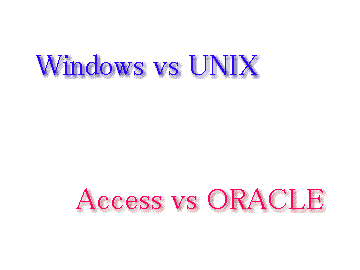 Access vs ORACLE